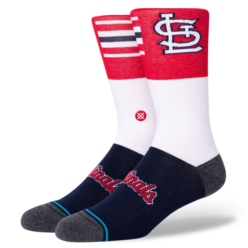 Stance Color MLB Sock St. Louis Cardinals White