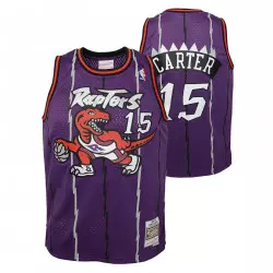 Maillot NBA Vince Carter Toronto Raptors 1998 Mitchell & Ness Hardwood Classic Violet Pour enfant