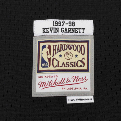 Maillot NBA Kevin Garnett Minnesota Timberwolves 1997-98 Mitchell & ness hardwood classic Noir