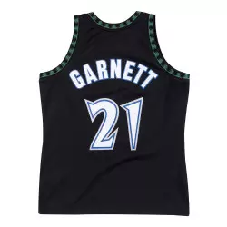 Camiseta NBA Kevin Garnett Minnesota Timberwolves 1997-98 Mitchell & ness hardwood classics Black