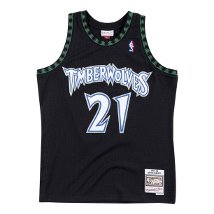 Mitchell & ness hardwood classic NBA Jersey Kevin Garnett Minnesota Timberwolves 1997-98 Black