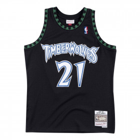 Camiseta NBA Kevin Garnett Minnesota Timberwolves 1997-98 Mitchell & ness hardwood classics Black