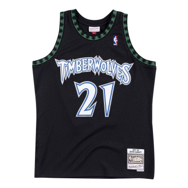 Mitchell & ness hardwood classic NBA Jersey Kevin Garnett Minnesota Timberwolves 1997-98 Black