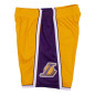 Short NBA Los Angeles Lakers 2009-10 Mitchell & Ness Swingman Jaune Short NBA Los Angeles Lakers 2009-10 Mitchell & Ness Swingman Jaune