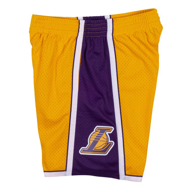 Men's Mitchell & Ness Swingman Short NBA Los Angeles Lakers 2009-10 yellow