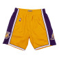 Men's Mitchell & Ness Swingman Short NBA Los Angeles Lakers 2009-10 yellow Men's Mitchell & Ness Swingman Short NBA Los Angeles Lakers 2009-10 yellow