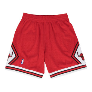 Short NBA Chicago Bulls 1997-98 Mitchell & Ness Swingman Rouge pour Homme