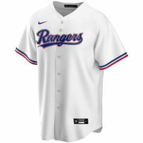 Camiseta de beisbol MLB Texas Rangers Nike Replica Home Blanco para Hombre
