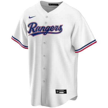 Men's Nike Replica Home MLB jersey Texas Rangers White
