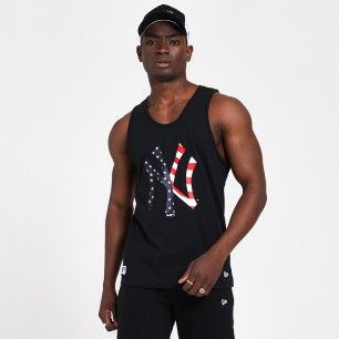 Men's New Era Infill Team logo Tank MLB New-York Yankees Black