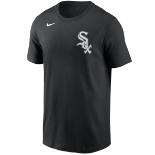 Men's Nike Wordmark T-shirt MLB Chicago White Sox Black