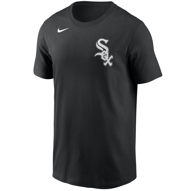 Men's Nike Wordmark T-shirt MLB Chicago White Sox Black