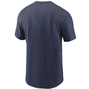 Men's Nike Wordmark T-shirt MLB Los Angeles Angels Navy