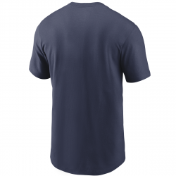 T-Shirt MLB Houston Astros Nike Wordmark Bleu marine pour Homme