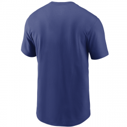 T-shirt MLB New York Mets Nike Wordmark Azul para hombre