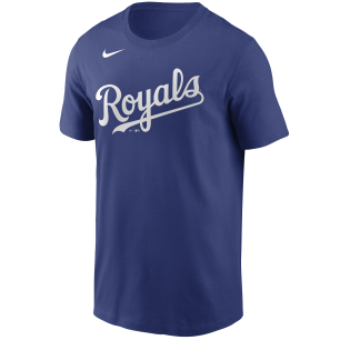 Men's Nike Wordmark T-shirt MLB Kansas City Royals Royal