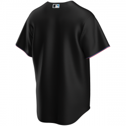 Lids Miami Marlins Nike Authentic Collection Pregame Raglan Performance  V-Neck T-Shirt - Black