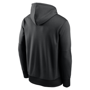 Sweat à capuche MLB Miami Marlins Nike Logo Therma Performance Noir