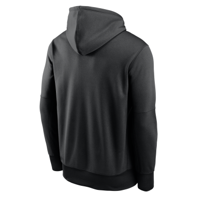 Sweat à capuche MLB Miami Marlins Nike Logo Therma Performance Noir
