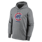 Men's Nike Logo Therma Performance Pullover Hoodie MLB Chicago Cubs Grey