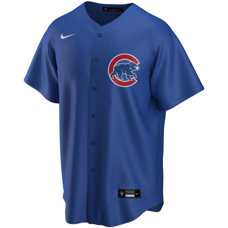 Men's Nike Replica Alternate MLB jersey Chicago Cubs Blue