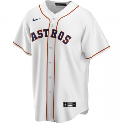 Camiseta de beisbol MLB Houston Astros Nike Replica Home Blanco para Hombre