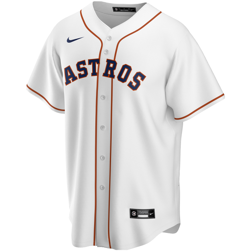 Men's Nike Replica Home MLB jersey Houston Astros White