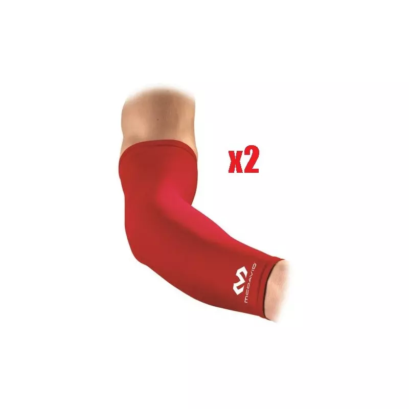 Mcdavid sleeve protection power shooter red