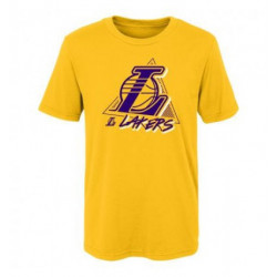 T-shirt NBA Los Angeles Lakers Swish Cotton jaune pour enfant