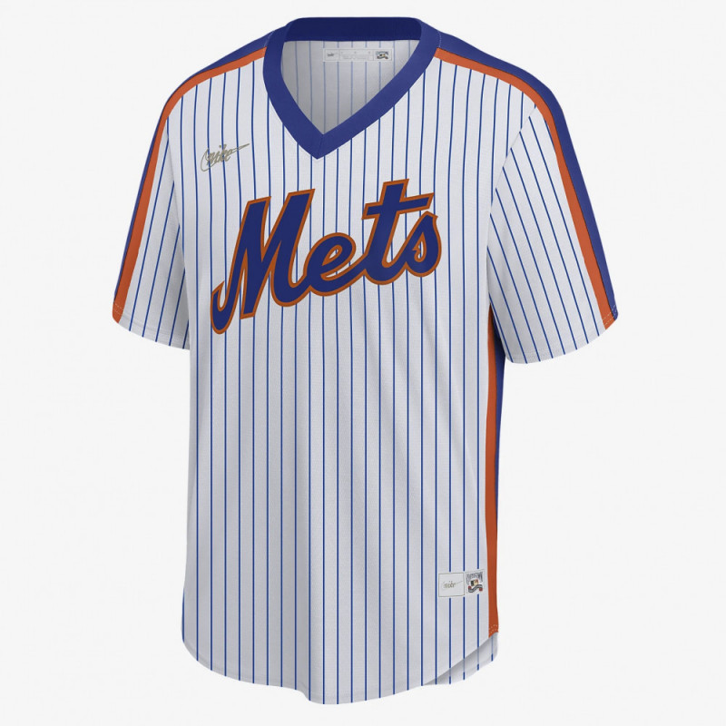 Maillot de Baseball MLB New York Mets Nike Official Cooperstown Edition ...