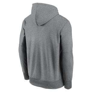 Men's Nike Logo Therma Performance Pullover Hoodie MLB Boston Red Sox Grey