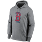 Men's Nike Logo Therma Performance Pullover Hoodie MLB Boston Red Sox Grey