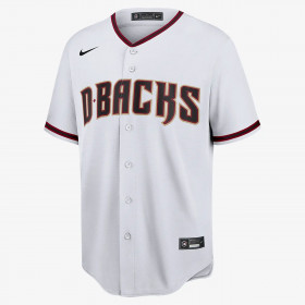 Camiseta de beisbol MLB Arizona Diamondbacks Nike Replica Home Blanco para Hombre