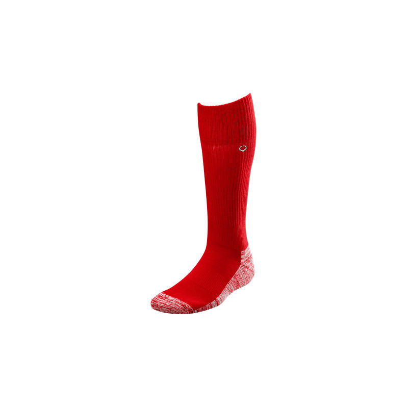 Chaussettes montante Evoshield Solid Rouge