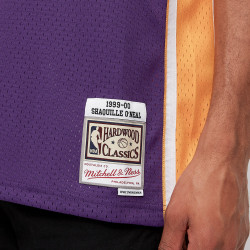 Camiseta NBA Shaquille O'Neal Los Angeles Lakers 1999-00 Hardwood Classics Mitchell & ness Hardwood classics Purpura