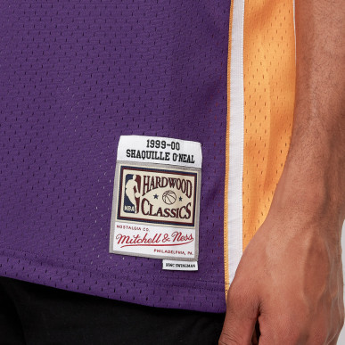 Mitchell & ness Hardwood Classics NBA Jersey Shaquille O'Neal Los Angeles Lakers 1999-00 purple