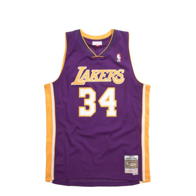 Mitchell & ness Hardwood Classics NBA Jersey Shaquille O'Neal Los Angeles Lakers 1999-00 purple