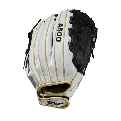 Gant de Softball Wilson A500 Siren Fastpitch 11,5" Blanc