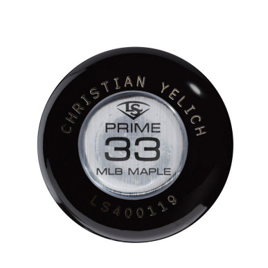 Louisville Slugger MLB Christian Yelich Maple Wood Baseball Bat black