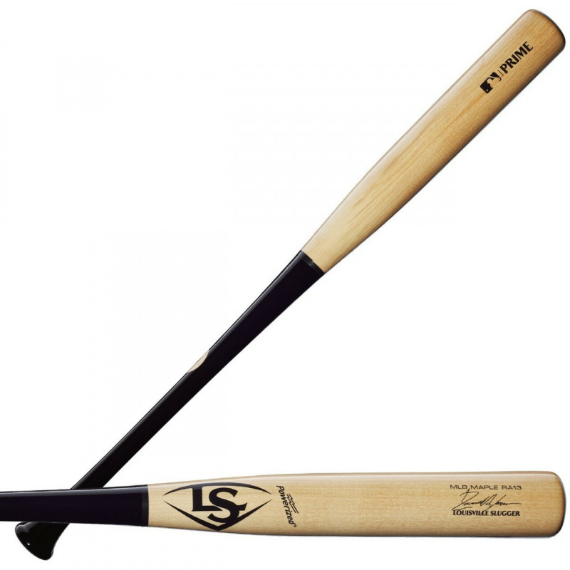Batte de Baseball en bois d'érable Louisville Slugger MLB Prime Ronald Acuna Jr. RA13 natural