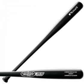 Bat de beisbol de Madera Louisville Slugger Mapple Wood Legacy S5 M9 C243 Negro