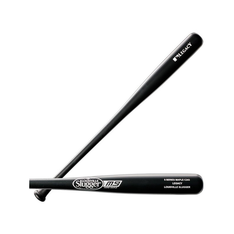 Batte de Baseball en bois d'érable Louisville Slugger Legacy S5 M9 C243 Noir