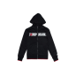 Sweat à capuche zippé Jordan Jumpman Hoody Noir pour Junior