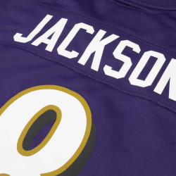 Camiseta NFL Lamar Jackson Baltimore Ravens Nike Game Team colour Purpura