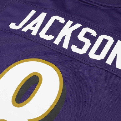 Maillot NFL Lamar Jackson Baltimore Ravens Nike Game Team colour Violet