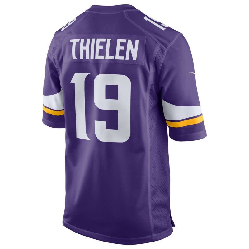 Maillot NFL Adam Thielen Minnesota Vikings Nike Game Team colour Violet