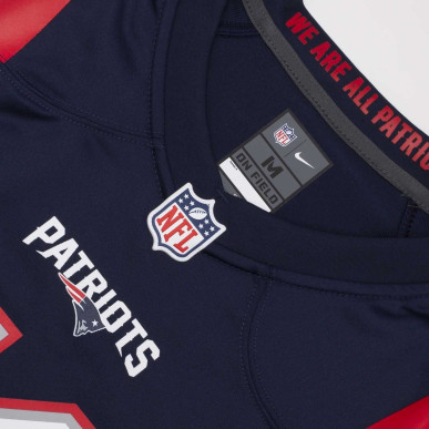 Nike NFL Game Team colour jersey Julian Edelman New England Patriots Navy