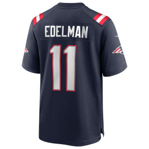 Nike NFL Game Team colour jersey Julian Edelman New England Patriots Navy