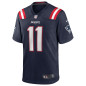 Camiseta NFL Julian Edelman New England Patriots Nike Game Team colour azul