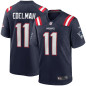 Nike NFL Game Team colour jersey Julian Edelman New England Patriots Navy